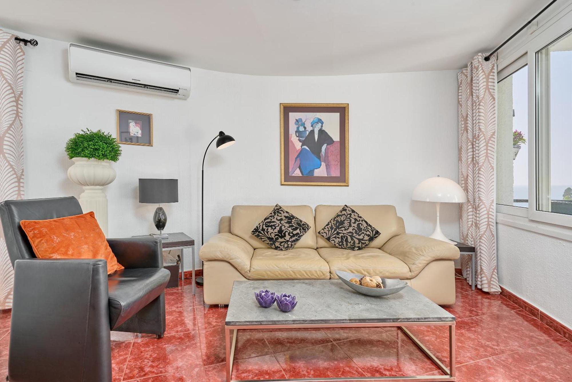 Spectacular Sea Views, 2 Bed,2 Bath Apartment Нерха Екстериор снимка